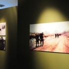 En la planta alta del Museo de la Memoria se montó Malvinas: cruces, idas y vueltas