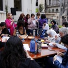 Apertura de la jornada Manos que Bordan Memoria.