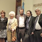 La procuradora, Carlotto, las autoridades de la Unidad y el secretario de DD.HH.