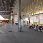 El video fue filmado por dos cámaras instaladas en el hall de la Terminal.