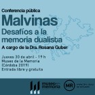 Rosana Guber en el Museo de la Memoria
