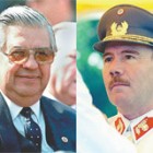 Contreras, ex jefe de la DINA, y Lepe, que llegó a general, dos de los procesados.