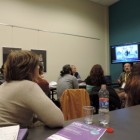 Debate en una comisión del congreso en la facultad de Palermo.