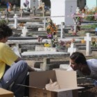 Los trabajos en cementerio La Piedad de Rosario, van a continuar durante el año que recién comenzó. Imagen: Alberto Gentilcore