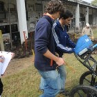 El EAAF trabaja con la tecnología del georadar para delimitar los lugares donde puede haber cuerpos. Imagen: Alberto Gentilcore.