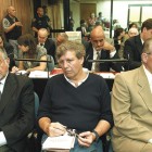 A los represores de la ESMA no les sentó bien el alegato fiscal. Dos de ellos se descompusieron. Imagen: Bernardino Avila.