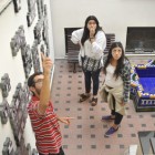 Estudiantes de Derecho recorren el espacio Evidencias