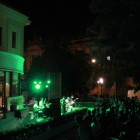 Música en la terraza del Museo de la Memoria, en el verano 2014.