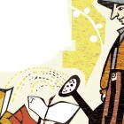 Fragmento de la ilustración de Mónica Pironio para el cuento