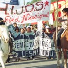 Las marchas de la Noche del Apagón, en Libertador General San Martín, eran espiadas por la empresa. Imagen: Infoto