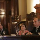 Los ministros de la Corte, Carlos Maqueda, Elena Highton de Nolasco y Ricardo Lorenzetti.