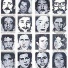 Los 16 presos políticos fusilados en 1972.