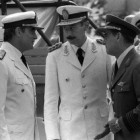 Massera, Videla y Agosti, el trío del horror.