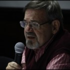 Maurice Politi, del Núcleo de Memoria de São Paulo, Brasil, explica la situación de fragilidad del Memorial Joao Goulart, ante las limitaciones que impone el gobierno de Brasilia.
