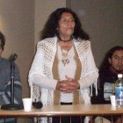 Miembros de la comunidad Salvador Talquenca, de 25 de Mayo.