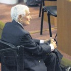 El represor Miguel Etchecolatz estaba en el penal de Ezeiza. Imágen: Joaquín Salguero