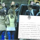 Hace quince días los Noble Herrera dejaron sus muestras en el Banco. El acta de 2006 de Di Lonardo. Imagen: Télam