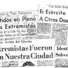 Notas y titulares de La Nueva Provincia se hacían eco y daban cobertura a los fusilamientos de los grupos de tareas.