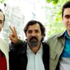 Novillo, Berra y Toniolli, querellantes en los juicios contra represores. Foto: Graciela Borda.