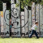 Mural de Abuelas en el Bosque de la Memoria.