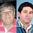 Una imagen actual y otra antigua del ex agente del Batallón 601.